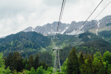 View of Innsbruck, Seegrube, Cablecar, Austria