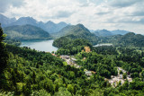 Hohenschwangau, Alpsee, Schwansee, Bavaria, Germany