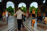 Diana Pavilion, Hofgarten, Dancing, Munich, Bavaria, Germany