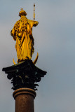 Marian Column, Queen of Heaven, Marienplatz, Munich, Bavaria, Germany