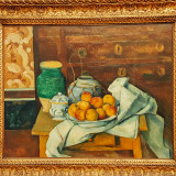 Still life with Commode, Paul Cezanne, 1886, Neue Pinakothek, Munich, Bavaria, Germany