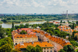 Old Town with the Vistula River, Warsaw