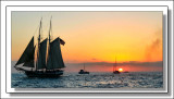Dana Point - Sunset on the Tall Ships