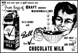 milk and marshmallow ad 1958 January 13