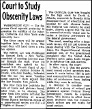 court to take up issue of obscene books etc 1957 january 15.jpg