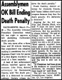 california abolishes death penalty 
