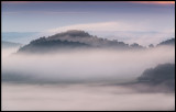 Early morning fog near Foradada