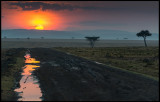The northern road to Mara is hardly accessible after rain