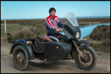 Motorcycle Boy at Baliqcilar - Caspian Sea
