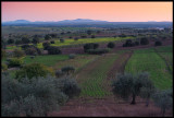 Dusk near Caceres
