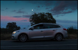 Our rented car from Lissabon - a Renault Megane