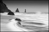 Storm at Reynisdrangar - Iceland