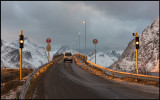 The bridge over Breisundet - King Olavs Road - Lofoten