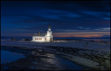 Entering the Varanger Fjord - my favorite church Nesseby 