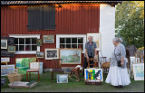 Konstloppis (Art Flea market) at Slagerstad 