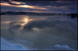 Tingvallavatn just after sunrise