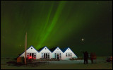 Northern light over Jkulsarlon cafe 