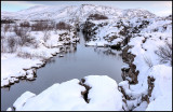 Hot spring water at Tingvellir