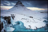 Kirkjufellsfoss west of Grundarfjördur