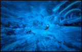 Crawling into the Crystal Ice Cave - Breidamerjkul