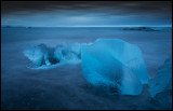 Primordial animal formation om Jkulsarlon beach