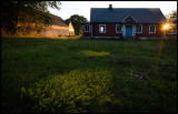Deserted farmhouse at Ventlinge