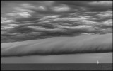 A front of extreme thunder moving in to Kalmarsund near Grönhögen - Öland