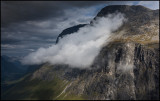 View from Trollstigen visiting center