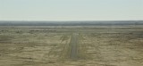 Coming in to land at Marree Airport