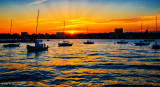 Sunset over the Hudson