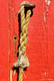Rope on barn