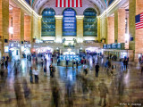 Grand Central, moments before 5 p.m.