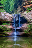 Cliffs around the falls