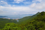 looking south from Victoria peak