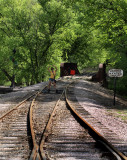 Shes Still On The Tracks...But I Think Shes Pretty Safe...