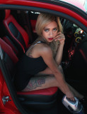 Here's A Little More Of Her...That's Our HHR She's Vacuuming...