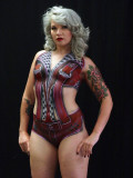 The First Body Painted Girl Is Done...