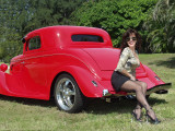 Connie With A Awesome 34 Ford Coupe