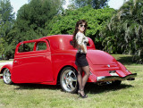 Connie With A Awesome 34 Ford Coupe