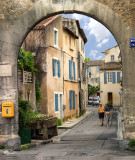 An archway in France