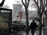 From Piazza Castello looking towards the castello .. 4313