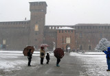 Castello Sforzesco, inner courtyard .. 4323