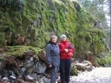 Karin and Judy hike