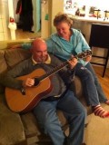 Dan and Judy making music