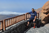 Jonas at the top of Teide