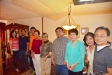 Dinner with Jojo,  Rhea & Enzo with the Samson clan at Danny & maes house in Irvine. 