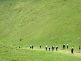 walking down devils dyke, w sussex