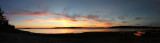 Mission Peninsula sunset panorama small.jpg