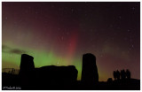 Aurora over Tomnaverie Recumbent Stones