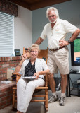 Lynn and Don Help with Flower Planning